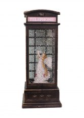 Cabina Telefónica con Glitter Ángel