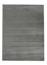 Alfombra de círculos concéntricos 160 cm