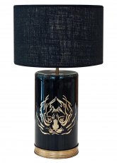 Lampara de mesa Tigre Negro