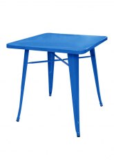 Mesa Tolix 80 Tono Azul Claro