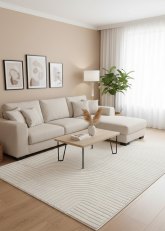 Alfombra Estilo Escandinavo 160 cm