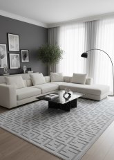 Alfombra Patrón Icónico 160 cm