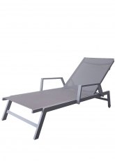 Reposera Krabi con apoyabrazos