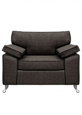 Sillón Portofino 1 Cuerpo Bolton Gris Oscuro