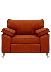 Sillón Portofino 1 Cuerpo Bolton Terracota