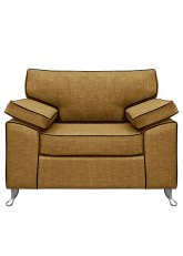 Sillón Portofino 1 Cuerpo Venecia Amarillo