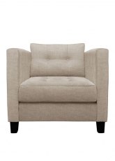 Sillón Positano 1 Cuerpo Venecia Gris Claro