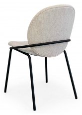 Silla Vila Beige Tapizada