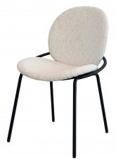 Silla Vila Beige Tapizada