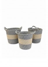 Set de 3 Canastos Horizonte