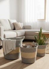 Set de 3 Canastos Horizonte