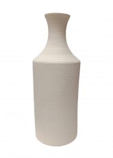 Jarrón de cerámica Marfil II