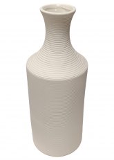 Jarrón de cerámica Marfil II