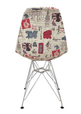 Silla Eames Paris Tela Paris