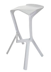 Taburete Kurver Blanco