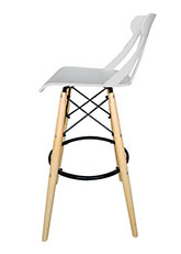 Taburete Noruega - Blanco
