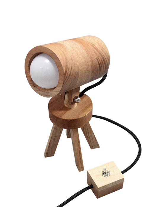 Lampara Sumo Madera Clara